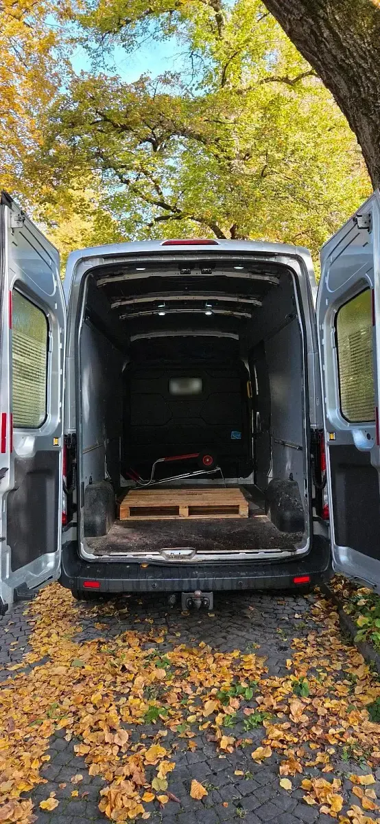 Gebraucht Ford Transit 110 PS (80 kW) 2015 Silber Van / Kleinbus