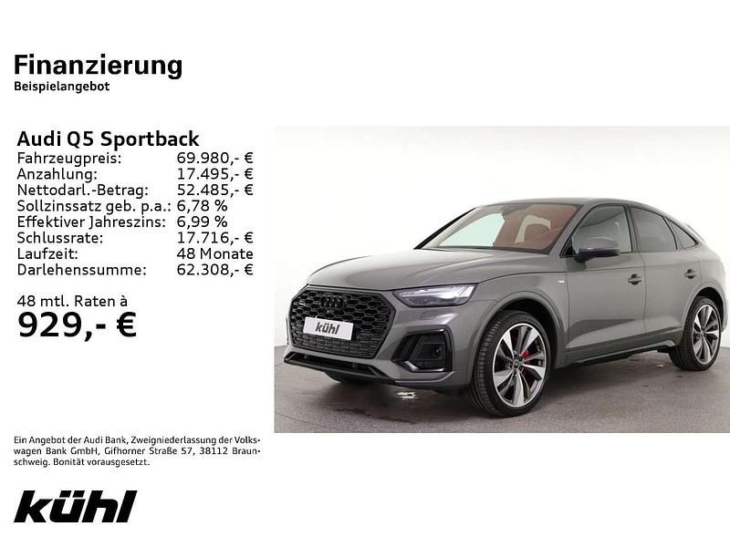 Chronosgrau metallic Neu 2025 Audi Q5 S-Line SUV | 69.980 € (Etwas zu teuer) - Bild 1/4