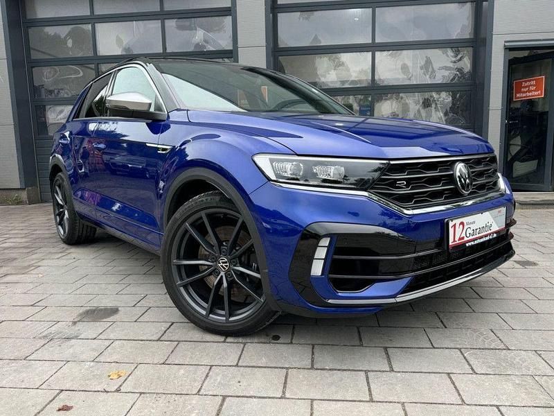 Blau Gebraucht 2022 VW T-Roc R SUV | 29.999 € (Guter Preis) - Bild 1/4
