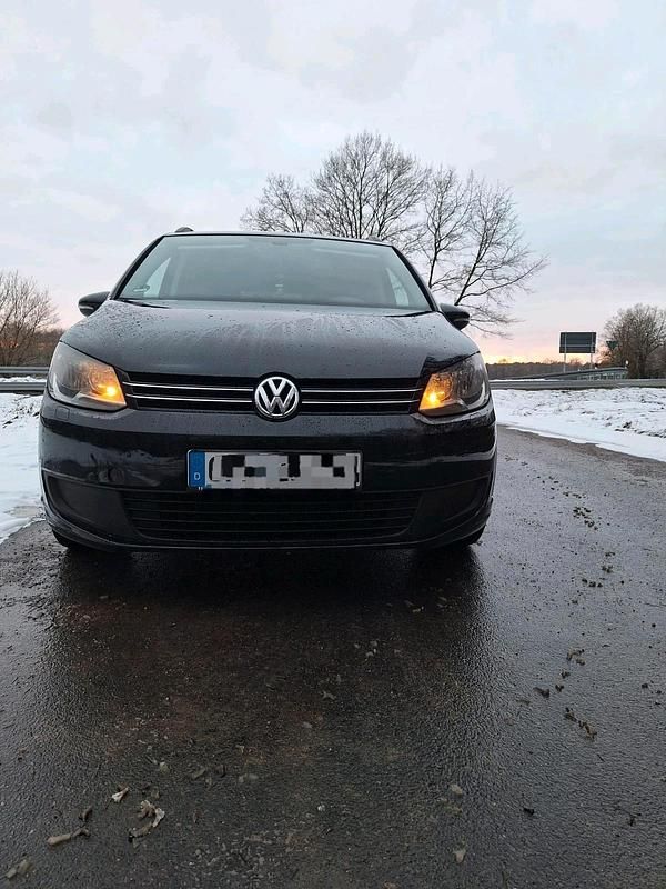 Gebraucht VW Touran 140 PS (102 kW) 2011 Schwarz Van / Kleinbus