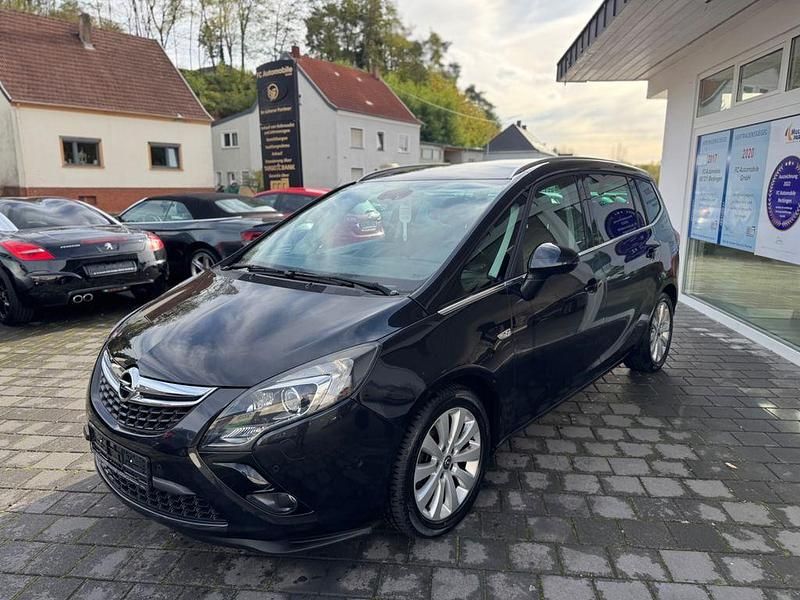 Schwarz Gebraucht 2015 Opel Zafira Tourer Van / Kleinbus | 6.900 € (Superpreis) - Bild 1/4