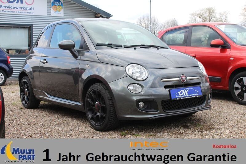 Grau Gebraucht 2014 Fiat 500S Sport Kleinwagen | 6.990 € (Fairer Preis) - Bild 1/4