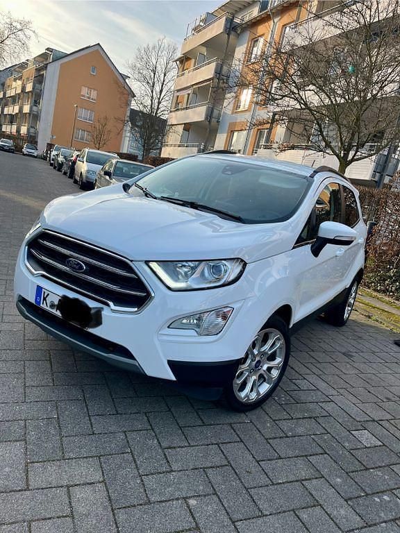 Weiß Gebraucht 2021 Ford Ecosport Titanium SUV | 16.200 € (Fairer Preis) - Bild 1/4