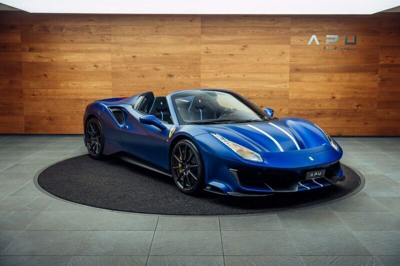 Blau Gebraucht 2020 Ferrari 488 Cabrio | 699.800 € - Bild 1/4