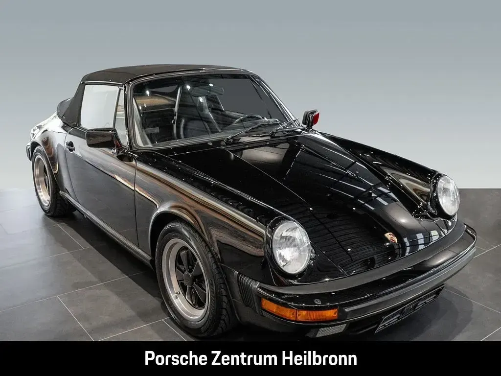Gebraucht Porsche 911 Carrera Cabriolet 207 PS (152 kW) 1986 Schwarz Cabrio