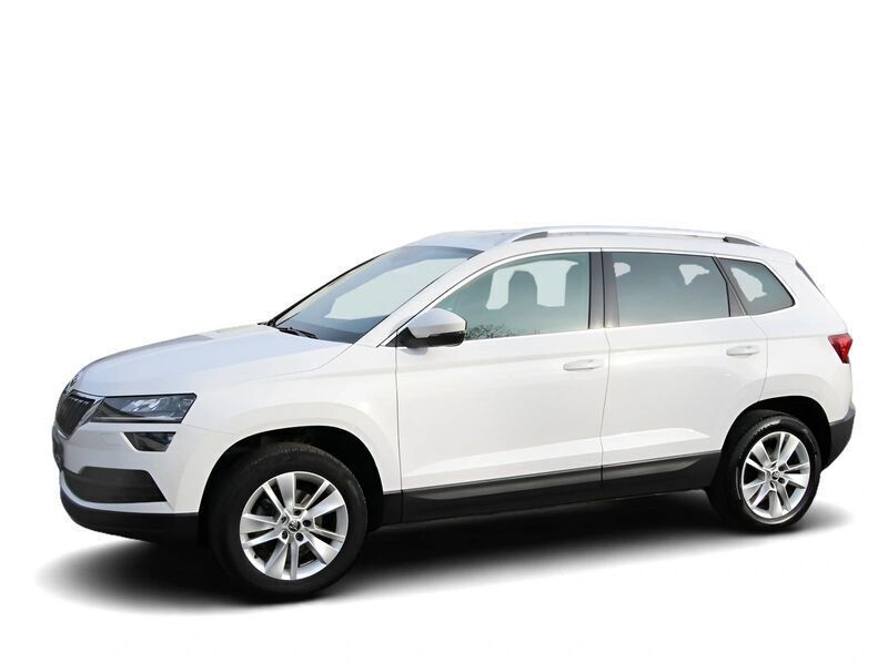 Weiss Gebraucht 2020 Skoda Karoq Style SUV | 18.649 € (Guter Preis) - Bild 1/4
