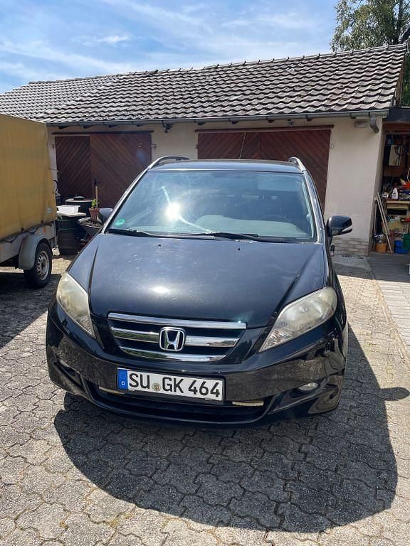Schwarz Gebraucht 2007 Honda FR-V Comfort Van / Kleinbus | 2.899 € (Fairer Preis) - Bild 1/4