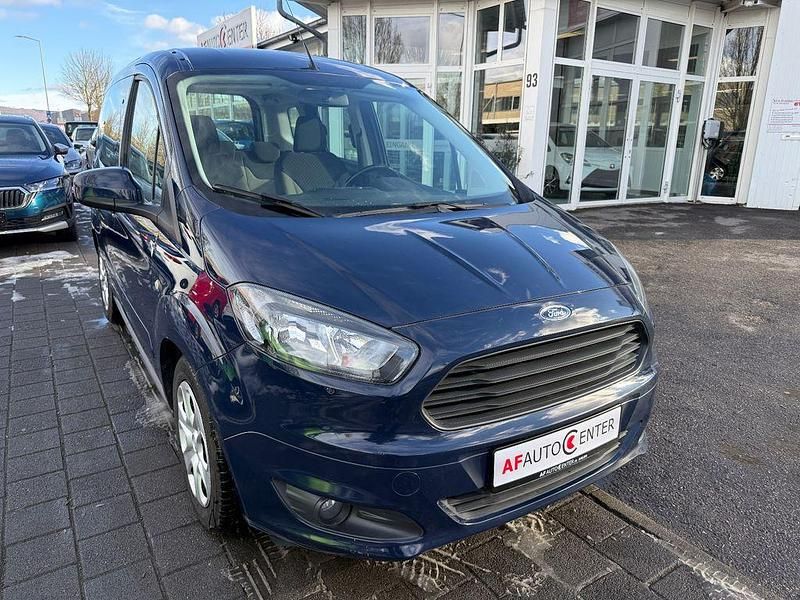 Gebraucht Ford Tourneo Courier Trend 101 PS (74 kW) 2017 Blau Van / Kleinbus