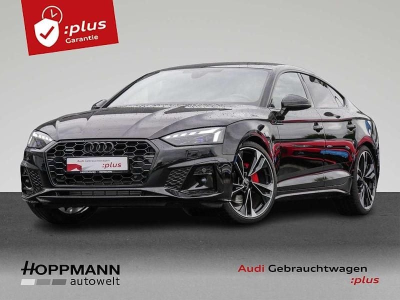 Schwarz Gebraucht 2024 Audi A5 S-Line Coupé | 46.990 € (Superpreis) - Bild 1/4