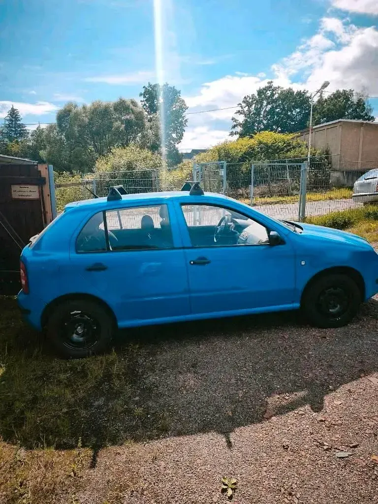 Gebraucht Skoda Fabia 54 PS (39 kW) 2004 Blau Kombi