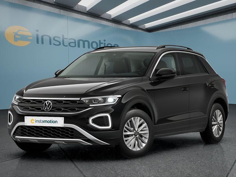 Schwarz Gebraucht 2024 VW T-Roc SUV | 22.999 € (Guter Preis) - Bild 1/4