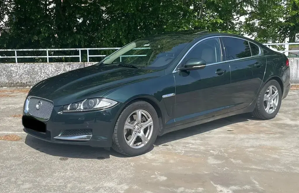 Gebraucht Jaguar XF 190 PS (139 kW) 2011 Grün Limousine