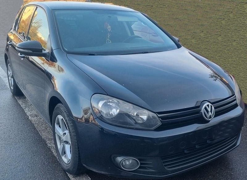 Gebraucht VW Golf VI Trendline 80 PS (58 kW) 2011 Schwarz Kleinwagen