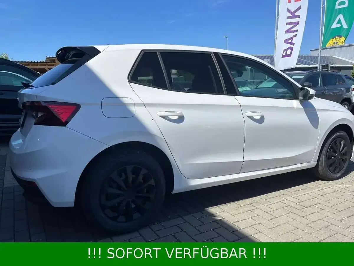 Neu Skoda Fabia 116 PS (85 kW) 2026 Weiß Kleinwagen