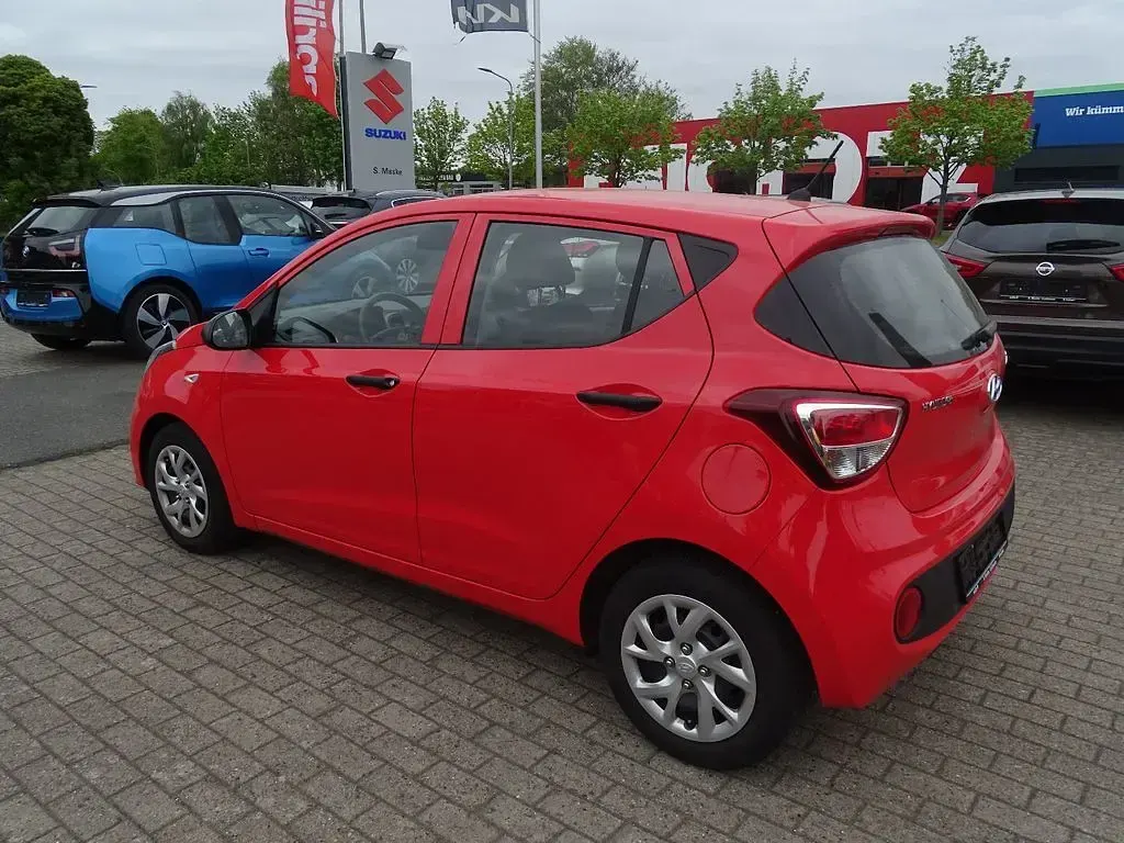 Brugt Hyundai i10 Select 67 HK (49 kW) 2019 Rød Hatchback