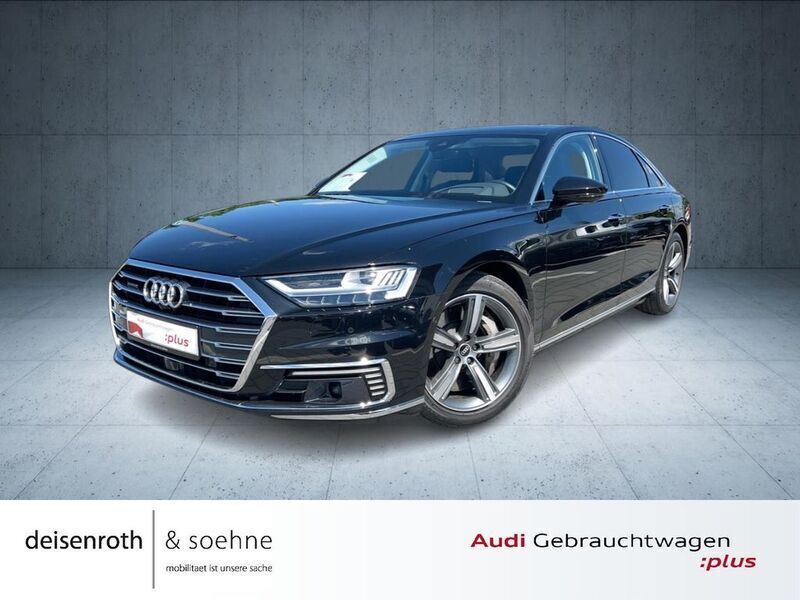 Schwarz Gebraucht 2021 Audi A8 Ambiente Limousine | 52.360 € (Superpreis) - Bild 1/3
