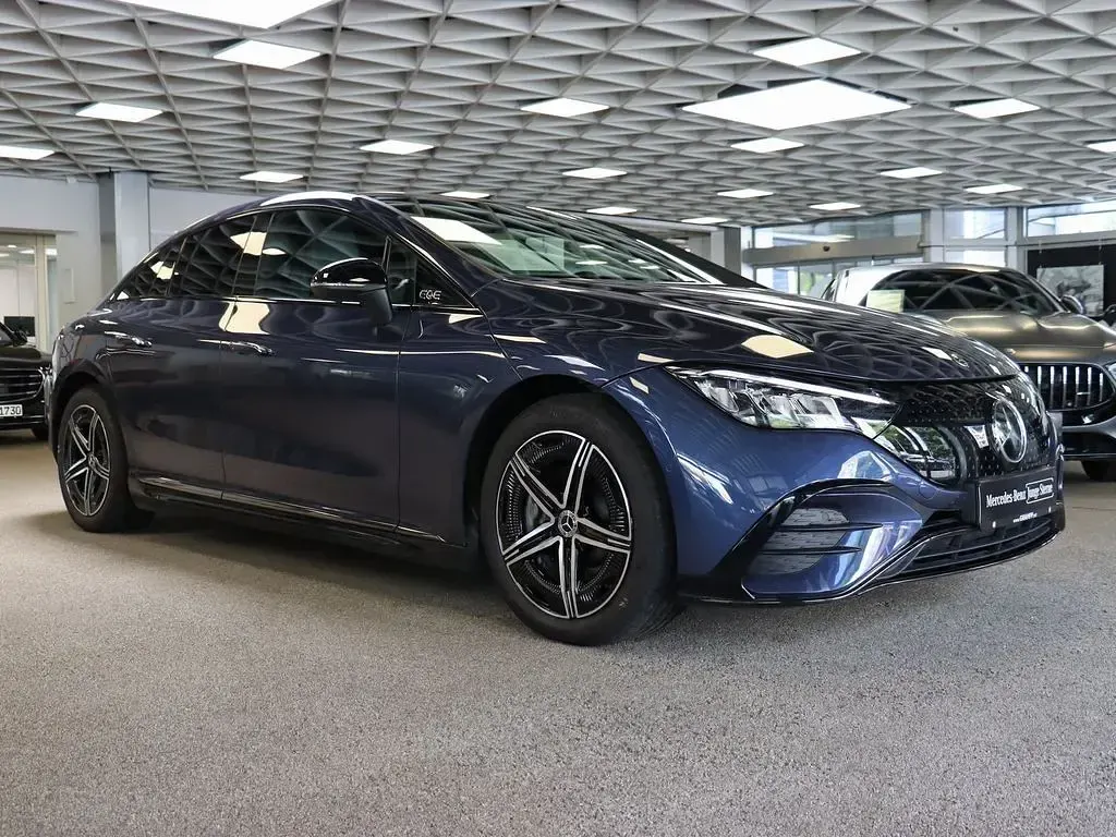 Gebraucht Mercedes EQE350 Advanced Plus 244 kW (333 PS) 2023 Blau Limousine