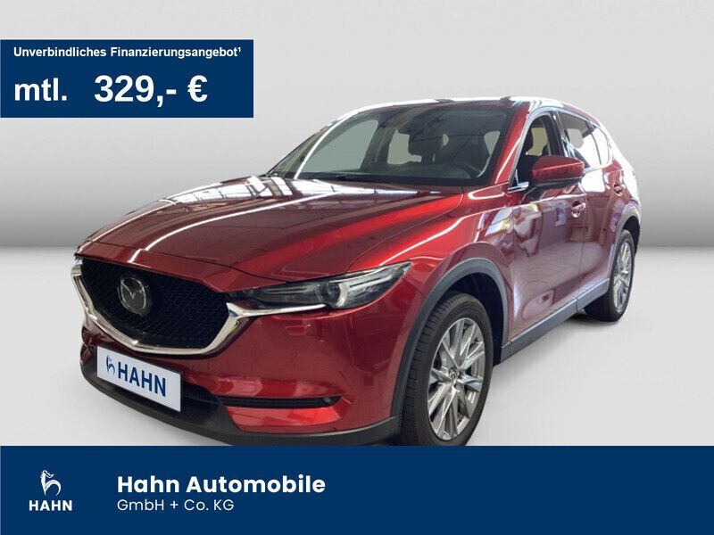 Soul red crystal m Gebraucht 2021 Mazda CX-5 Sports-Line SUV | 25.930 € (Guter Preis) - Bild 1/3