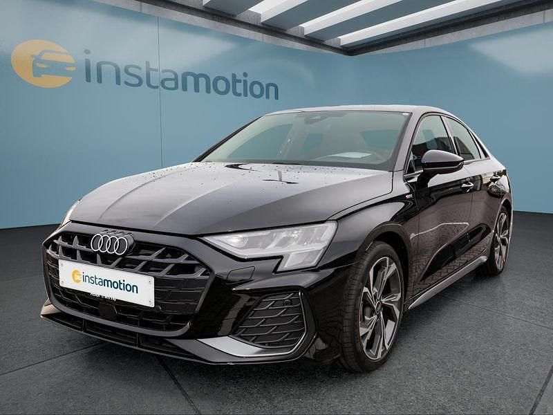 Schwarz Gebraucht 2025 Audi A3 Limousine | 33.749 € (Fairer Preis) - Bild 1/4