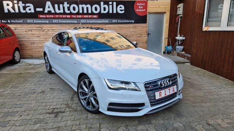 Weiß Gebraucht 2015 Audi S7 Sportback Sport Kleinwagen | 29.980 € (Superpreis) - Bild 1/4