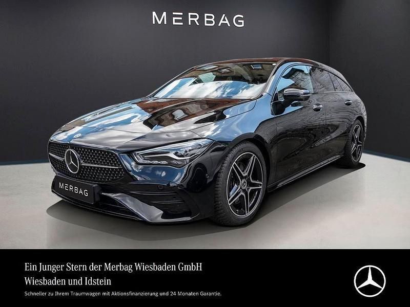 Schwarz Gebraucht 2024 Mercedes CLA220 Shooting Brake Advanced Plus Kombi | 41.390 € (Teuer) - Bild 1/4