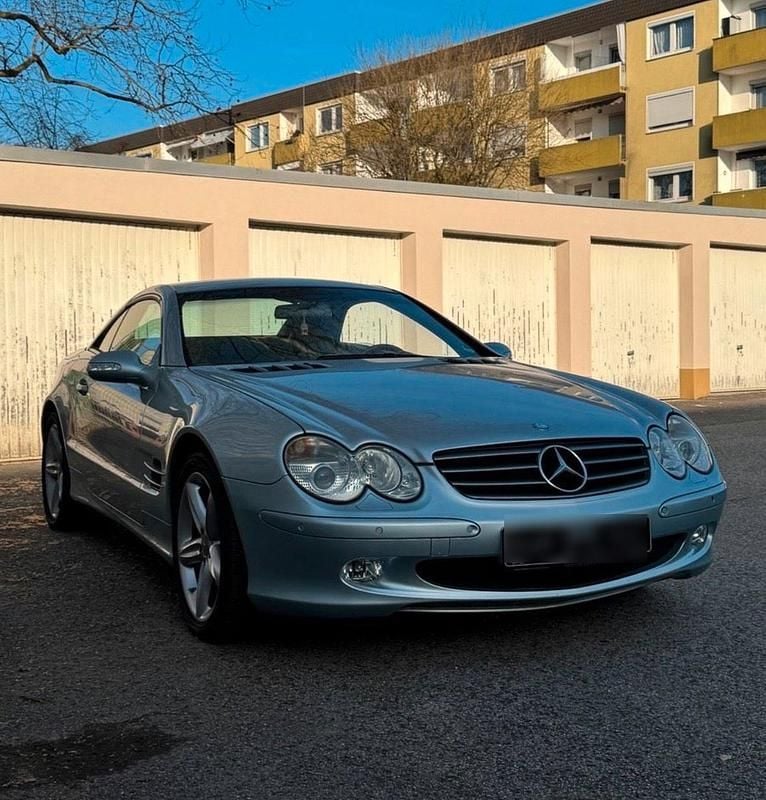 Silber Gebraucht 2001 Mercedes SL500 Cabrio | 15.500 € (Superpreis) - Bild 1/4