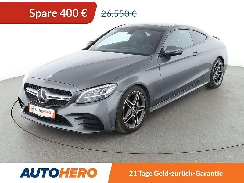 Grau Gebraucht 2019 Mercedes C180 Coupé | 26.150 € (Fairer Preis) - Bild 1/3