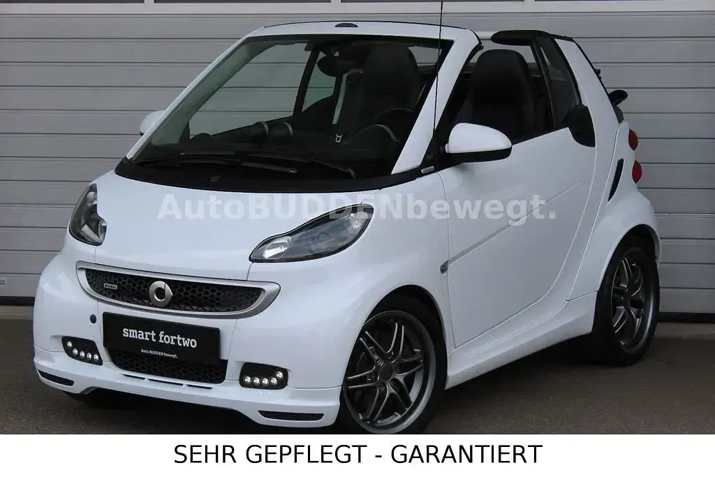 Gebraucht Smart ForTwo Cabrio Brabus Xclusive 102 PS (75 kW) 2013 Weiß Cabrio