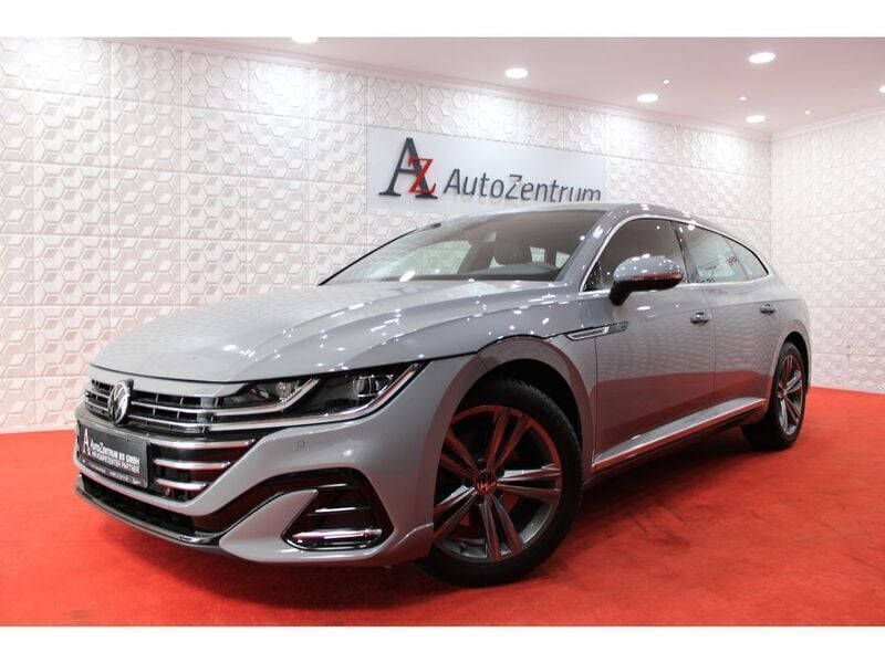 Grau Gebraucht 2023 VW Arteon R-line Kombi | 30.799 € (Superpreis) - Bild 1/4