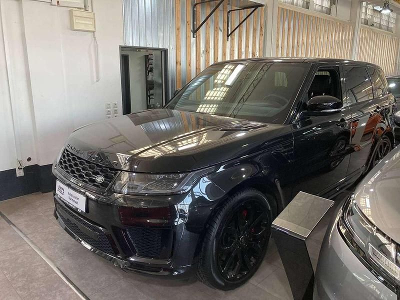 Schwarz Gebraucht 2022 Land Rover Range Rover Sport HSE SUV | 69.870 € (Teuer) - Bild 1/4