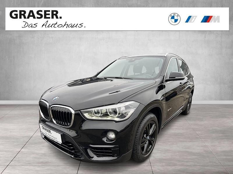 Schwarz Gebraucht 2018 BMW X1 Sport Line SUV | 17.900 € (Guter Preis) - Bild 1/4