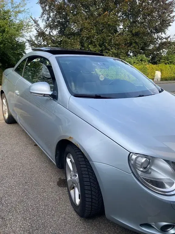 Brugt VW Eos 122 HK (89 kW) 2008 Sølv Cabriolet