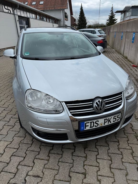 Silber Gebraucht 2008 VW Golf VI Comfortline Kombi | 2.800 € (Superpreis) - Bild 1/4