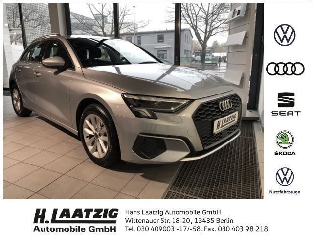 Silber Gebraucht 2022 Audi A3 Limousine | 26.990 € (Fairer Preis) - Bild 1/4