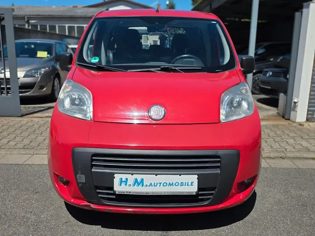 Gebraucht Fiat Qubo Dynamic 73 PS (53 kW) 2009 Rot Van / Kleinbus