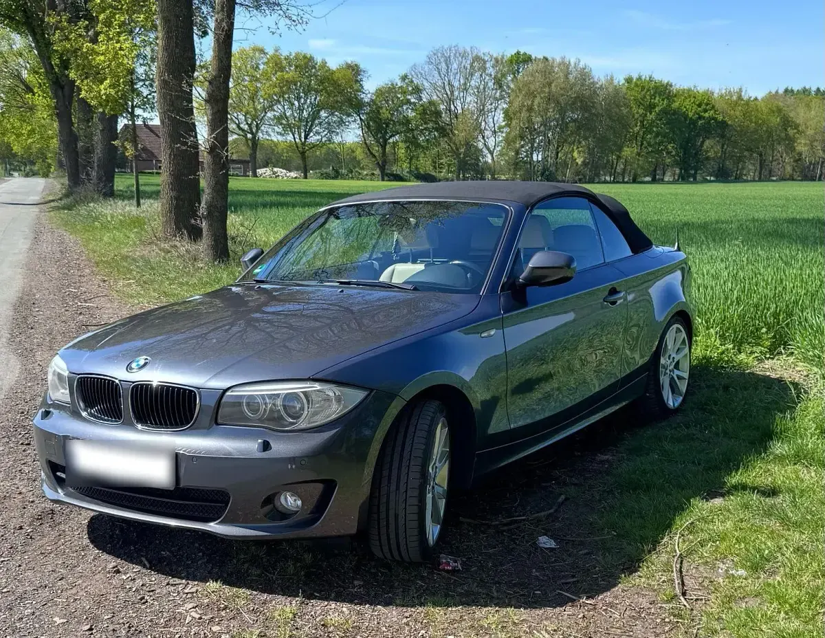 Gebraucht BMW 120 Cabriolet Efficient Dynamics 177 PS (130 kW) 2013 Grau Cabrio