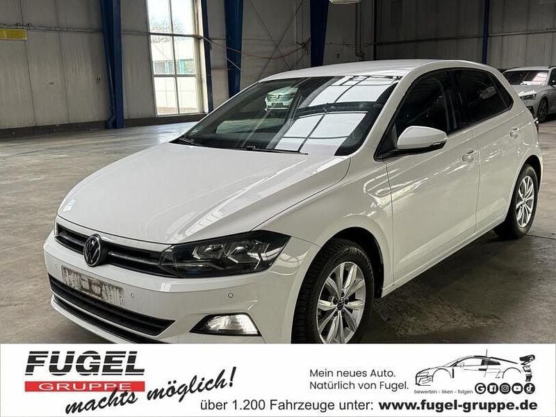 Pure white Gebraucht 2021 VW Polo Highline Limousine | 16.999 € (Superpreis) - Bild 1/4