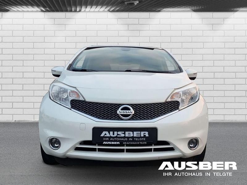 Gebraucht Nissan Note Acenta 80 PS (58 kW) 2015 M) (weiss Kleinwagen