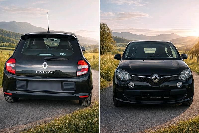 Gebraucht Renault Twingo 58 PS (42 kW) 2015 Schwarz Kleinwagen