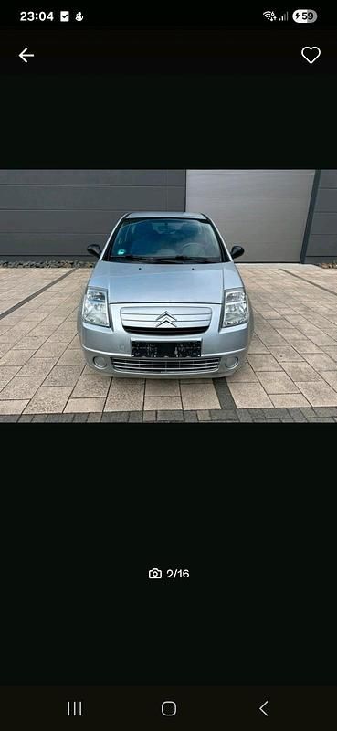 Silber Gebraucht 2005 Citroën C2 Kleinwagen | 2.000 € - Bild 1/4