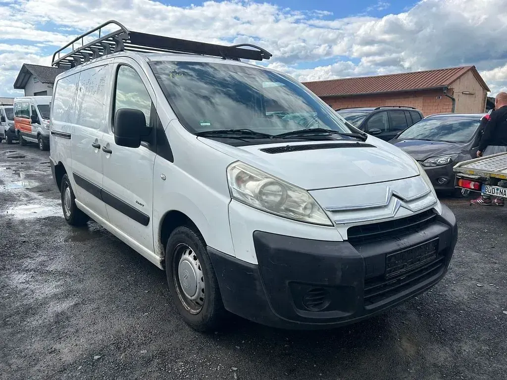Käytetty Citroën Jumpy 90 HP (66 kW) 2008 Valkoinen Tila-auto