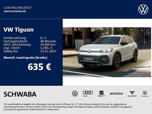 Silber Neu 2025 VW Tiguan R-line SUV | 58.690 € (Etwas zu teuer) - Bild 1/4