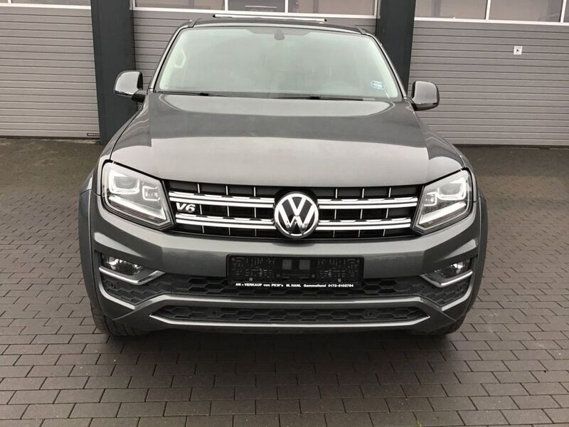 Grau Gebraucht 2018 VW Amarok Highline Abholung | 29.888 € (Teuer) - Bild 1/4