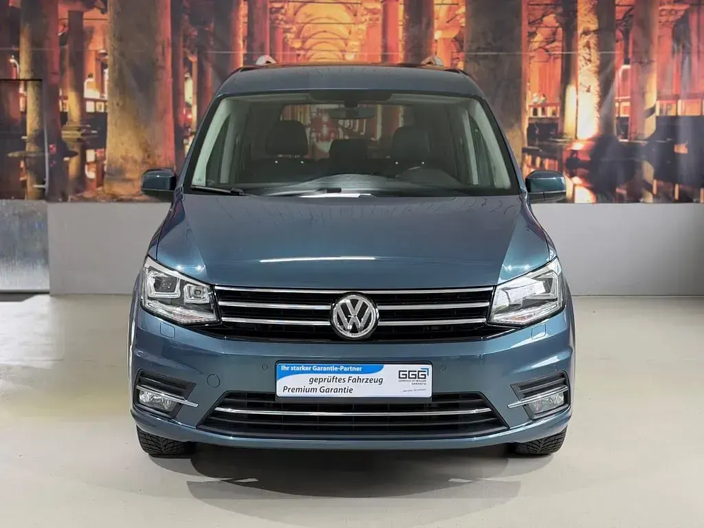 Gebraucht VW Caddy Highline 150 PS (110 kW) 2016 Grün Van / Kleinbus
