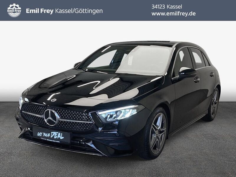 Schwarz Gebraucht 2025 Mercedes A200 Advanced Plus Limousine | 35.800 € (Teuer) - Bild 1/4