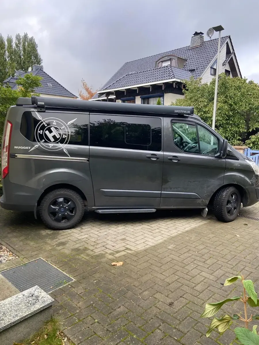 Gebraucht Ford Transit Custom Nugget 170 PS (125 kW) 2017 Grau Van / Kleinbus
