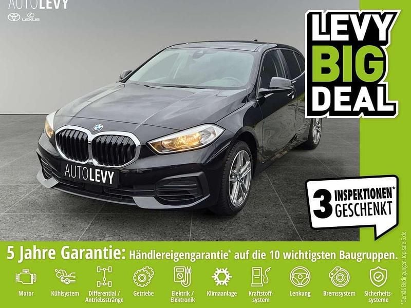 Schwarz Gebraucht 2021 BMW 118 Advantage Kleinwagen | 18.970 € (Fairer Preis) - Bild 1/4