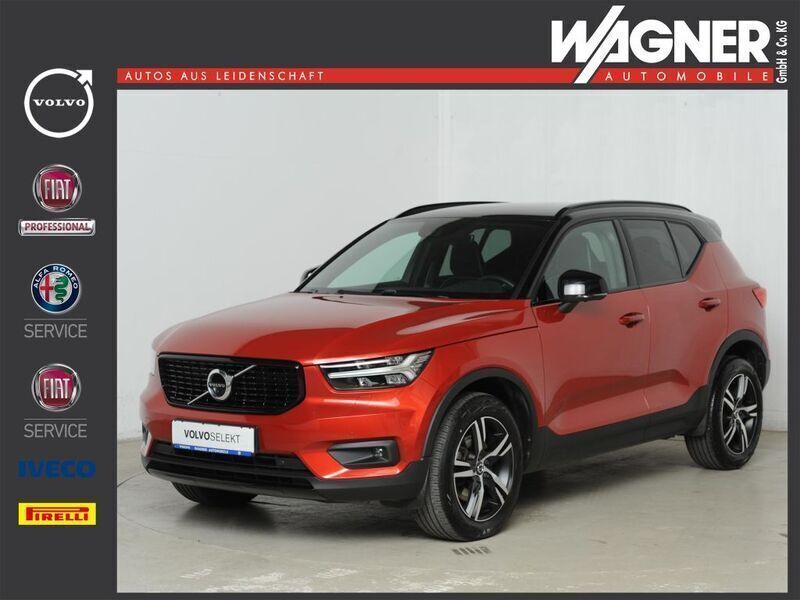Fusion red metallic (metallic) Gebraucht 2021 Volvo XC40 R-Design SUV | 32.320 € (Fairer Preis) - Bild 1/4