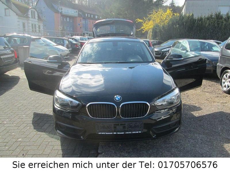 Gebraucht BMW 116 109 PS (80 kW) 2016 Schwarz Kleinwagen