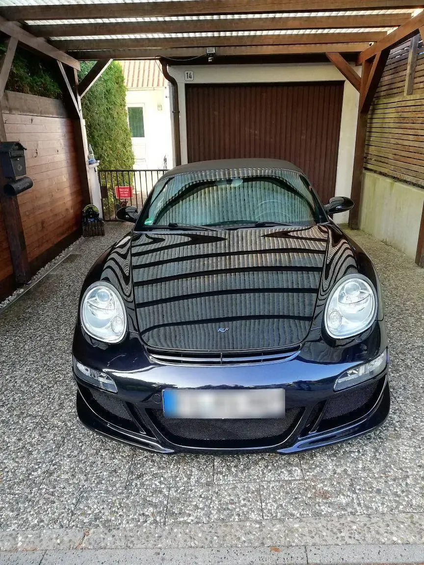 Gebraucht Porsche Boxster 239 PS (175 kW) 2005 Schwarz Cabrio